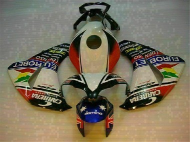 Abs Kit Completos Carenagem Honda CBR 1000RR 08-11 - Branco Azul